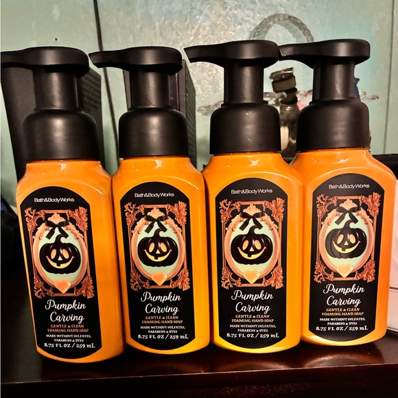 Bath & Body Works Other - Bath & Body Works Pumpkin Carving Hand Soap - Vibrant Orange (4) 🆕